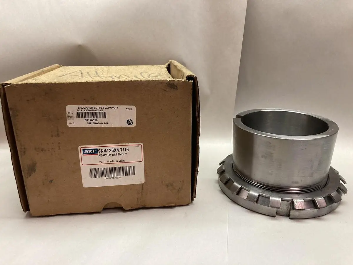 New | in-Stock SKF SNW 26X4.7/16 Valves/Fittings Ohio US | Surplus Asset Holdings #1235230