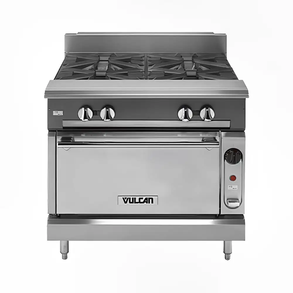 Vulcan VCBB36C 36" Gas Range W/ Charbroiler & Convection Oven, Liquid Propane
