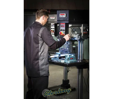 New | in-Stock JET JDPE-20EVS-PDF Heavy Duty & Sensitive Single Spindle Drills California US | Sterling Machinery Exchange #1467448