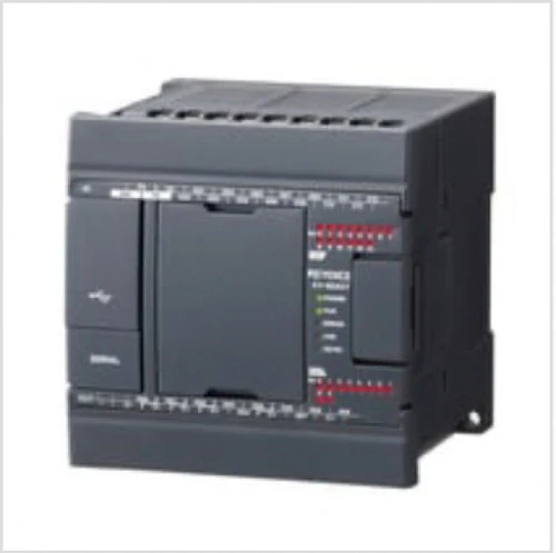 Keyence KV-N24DT PLC Base Unit, DC Power Supply Type, In 14 Points/Out 10 Points [Refurbished]
