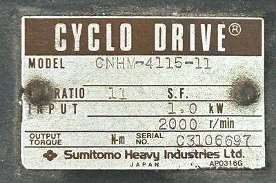 USED SUMITOMO HC-SFS102BG1H