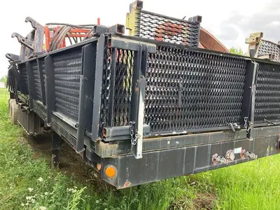 Used 2000 FONTAINE HFTW-5-10045FK FLATBED TRAILER Flatbed Trailers Pennsylvania US | East West Machinery & Drilling #1417069