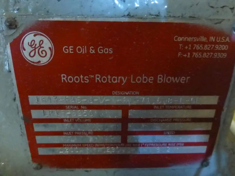 Used Roots 1643 RASJ Blowers Minnesota US | Peak Machinery, Inc. #286100