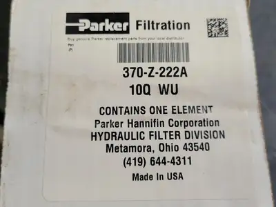 USED PARKER FILTRATION 370-Z-222A 10Q WU