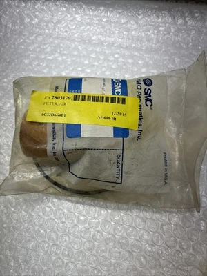 **New Air Filter SMC Pneumatics AF 600-IR (Lot Of 3)#