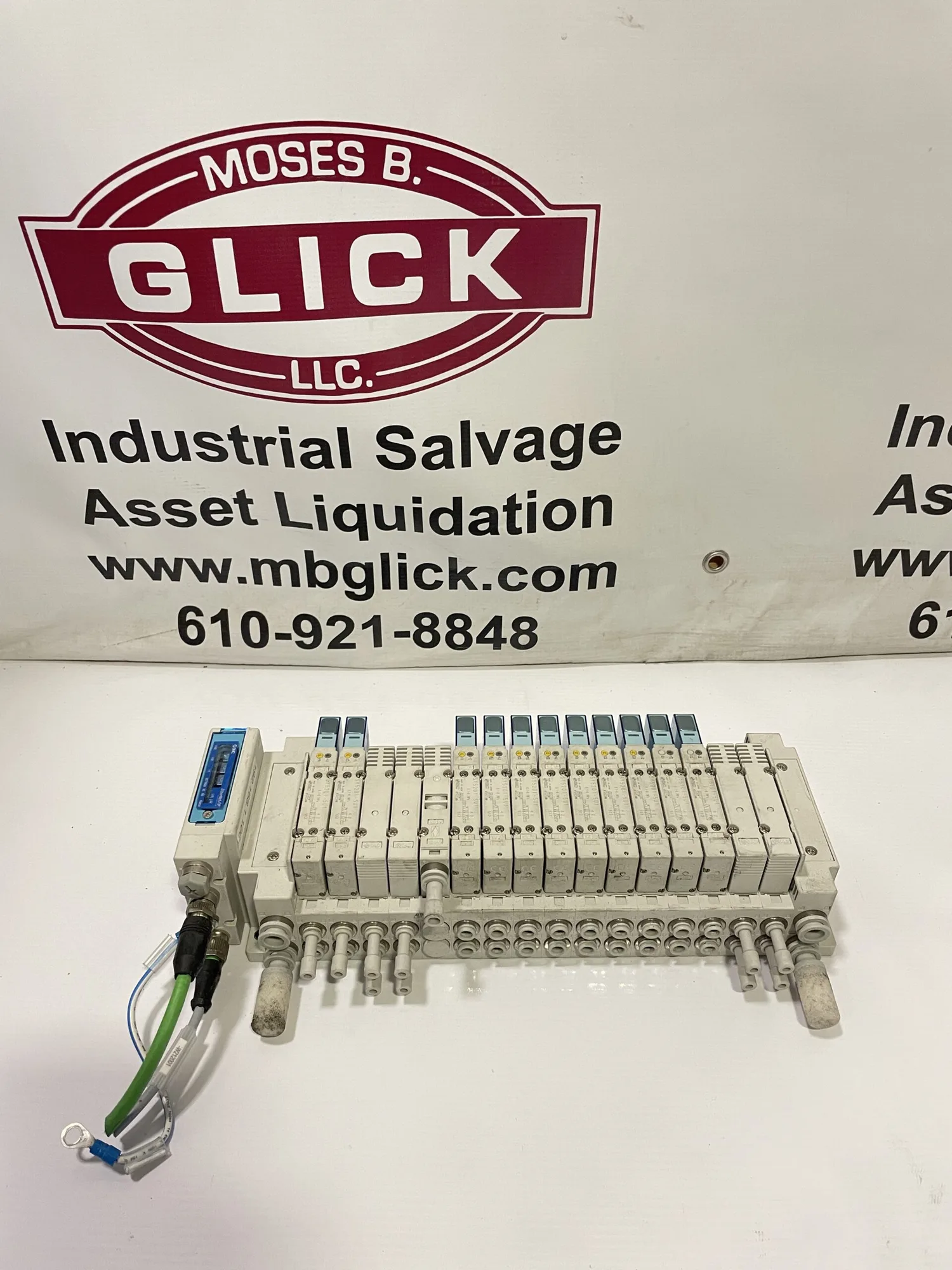 SMC EX260-SEN1 Ethernet/IP Fieldbus System 16 Solenoid Valve Manifold