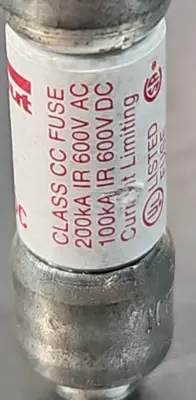 Gould Shawmut ATMR20 (20 Amp ) 600Vac Class-Cc Fast Acting Fuse Loc4B27