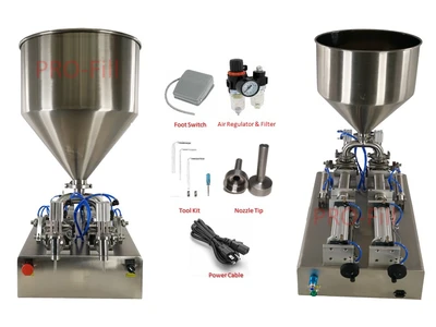 Jet Models Double Head (Air & Electric) - Semi-auto Piston Filler Machine Rental