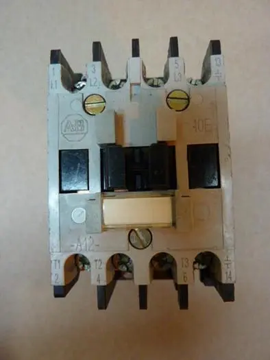 Used ALLEN BRADLEY 100-A12ND3 SER B PLC Contactors Michigan US | Ideal Machinery #679357