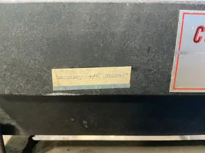 Used COLLINS MICROFLAT _UNKNOWN_ Granite Surface Plates Ohio US | HGR 24 #1452398