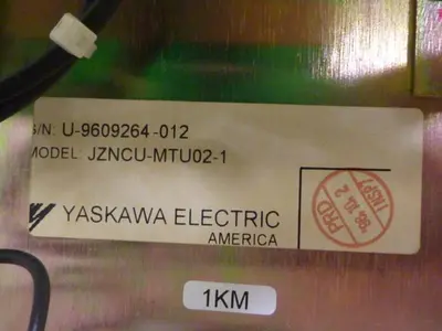 USED YASKAWA JZNCU-MTU02-1