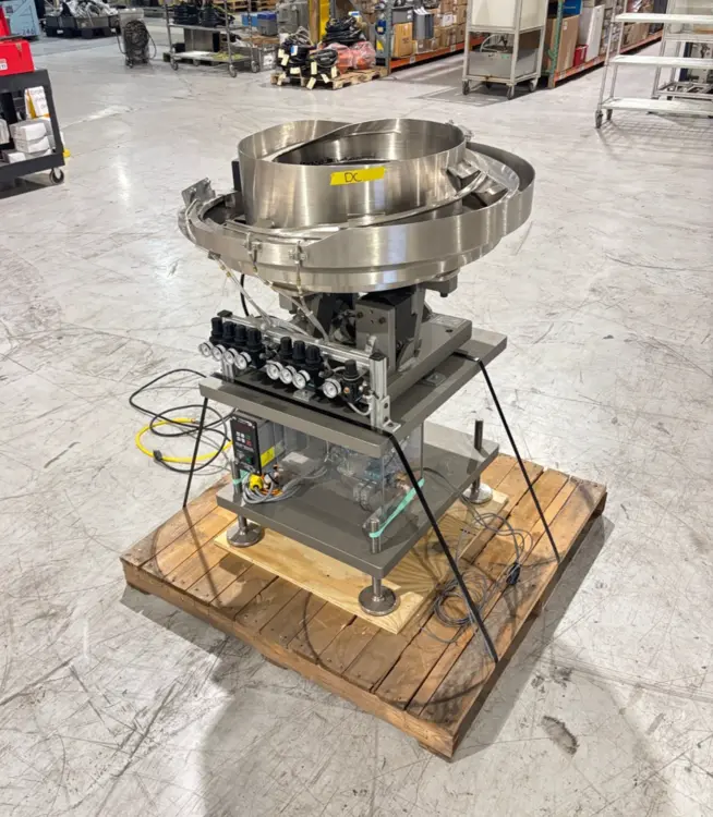 Used FORTVILLE FEEDERS APPROX. 30" AT WIDEST POINT, 15" INNER Vibratory Bowl Feeder Michigan US | Maverick Industrial Sales #1092657
