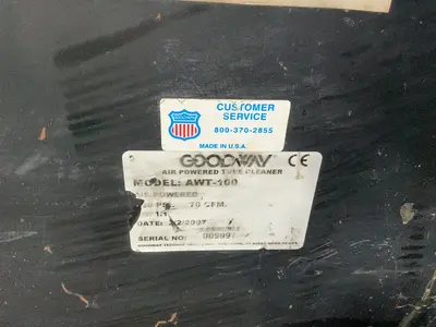Used 2007 GOODWAY AWT100 Dust Collectors Ohio US | HGR 24 #1446133