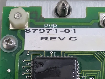 Bently Nevada PWA87971-01 Dual Vibration Monitor Operator Board 3300/16 Used