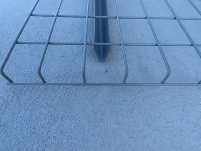 Pallet Rack Racking Shelf  Wire Deck Decking Mesh 4' 48" x46" Waterfall 2500 LB