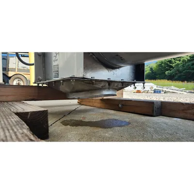 Used 13" dia. X 9' Long Industrial Screw Auger Conveyor