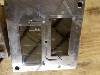 USED 1990 MASTER PRECISION MOLD TECHNOLOGY STEP CHIP MOLD