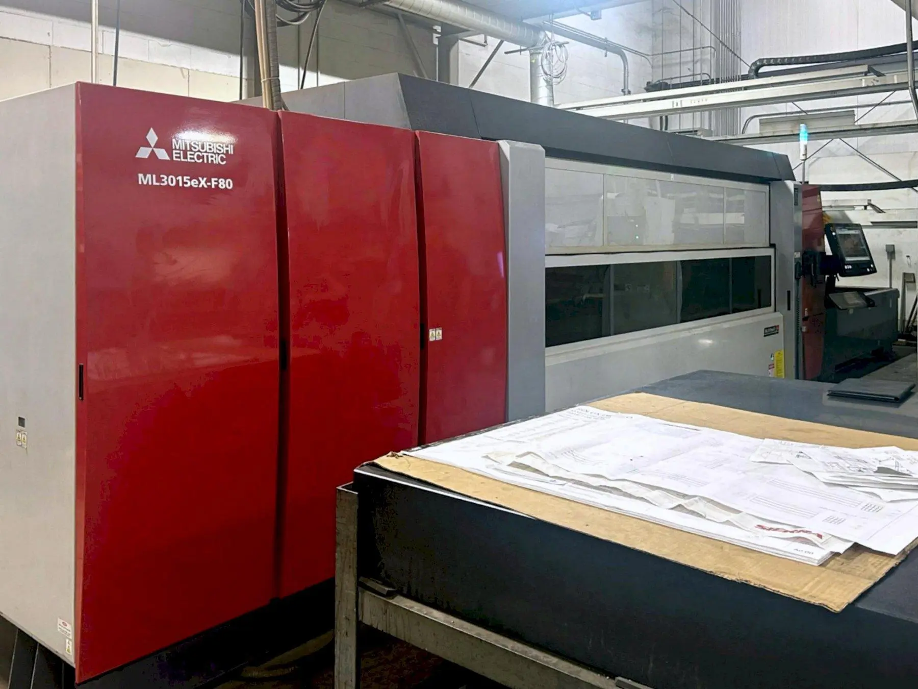 Used 2019 MITSUBISHI ML3015EX-F80 (D) Laser Cutters | Machine Factory Outlet #1267023