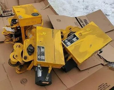 USED DAVID ROUND TRACTOR DRIVE POWER TROLLEY