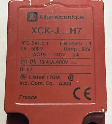 New | in-Stock TELEMECANIQUE XCKJ59 Miscellaneous Equipment (Electrical & Power) | Surplus Asset Holdings #1203535