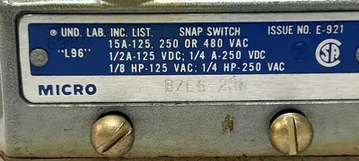 New | in-Stock MICRO SWITCH BZE6-2RN Miscellaneous Equipment (Electrical & Power) Ohio US | Surplus Asset Holdings #1568081