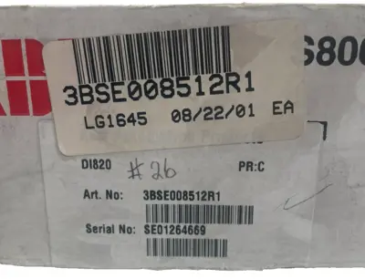 USED ABB 3BSE008512R1 INPUT MODULE