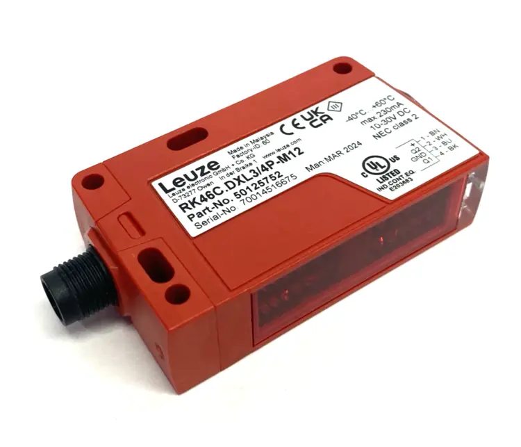 New | in-Stock Leuze Unpolarized Retro-refl. Photoelectric Sensor 50125752 Photoelectric Sensors Michigan US | Maverick Industrial Sales #1395068