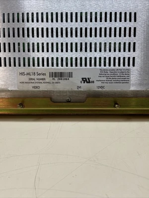 USED Hope Industrial Systems, Inc. HIS-ML18 Series
