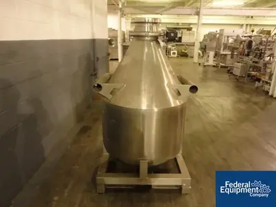 USED L.B. Bohle 600 Liter LB Bohle Bin, 316L S/S