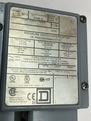 USED SQUARE D 9012 GAW-2