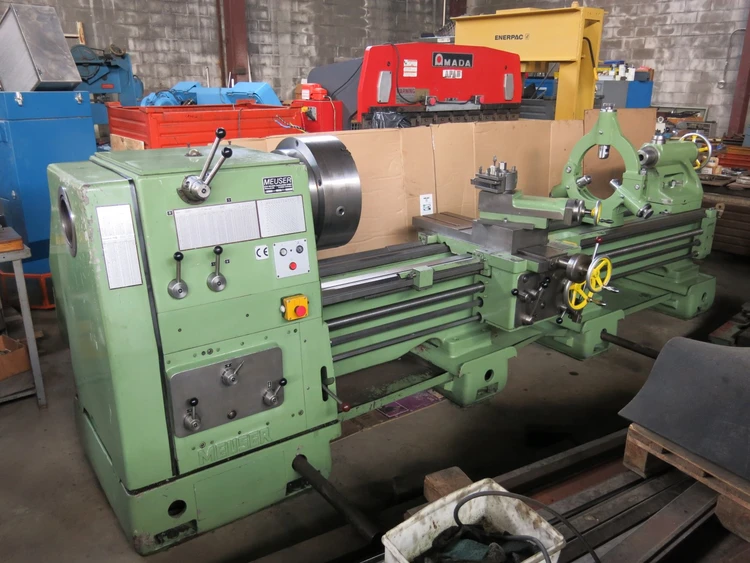 Used MEUSER M4L-160 HOLLOW SPINDLE LATHE Engine Lathes New Jersey US | MULLIN MACHINERY #292774