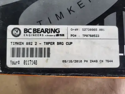 NEW TIMKEN 892