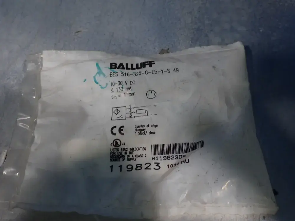 NEW BALLUFF BES 516325GE5YS