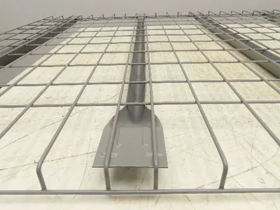 New Pallet Rack Wire Deck 48x58" Waterfall 4 Flared Channel Racking 3000lb Mesh