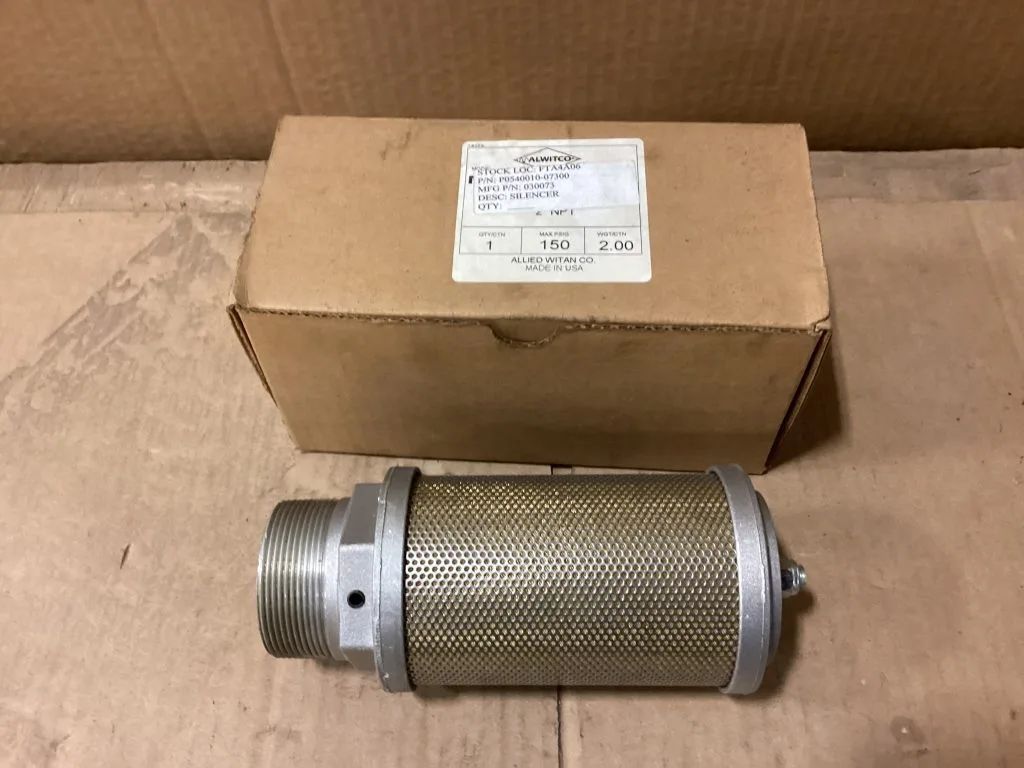 Alwitco P0540010-07300 Mini-Muff Muffler 150psi -NIB