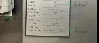 USED 2021 FALLAS AUTOMATION R700
