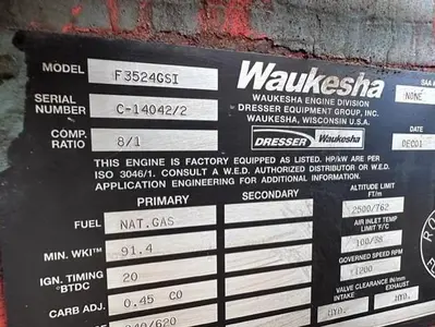 USED WAUKESHA F3524GSI