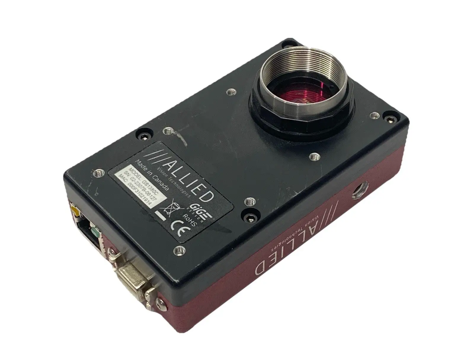 GS1380C | Allied Vision  GiGE Prosilica GS Machine Vision Camera - Used