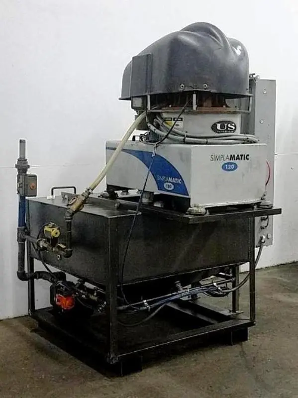 US Centrifuge Simplamatic A120 self-cleaning centrifuge.