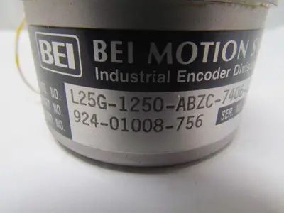 BEI L25G-1250-ABZC-7406-LED-SC6-S Industrial Encoder