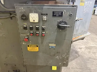 72” TABLE PANGBORN MODEL 6LK-7 ROTOBLAST SHOT BLAST MACHINE: YOBRO #24410