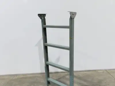 Hytrol MS-9 24"W Conveyor Leg Stationary Floor Support 57-5/8" to 69-5/8"H