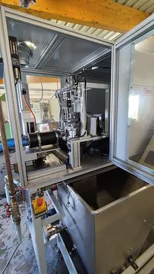 USED 2019 GRIMM INDUCTIVE HARDENING MACHINE FOR BOLTS M8 AND M10