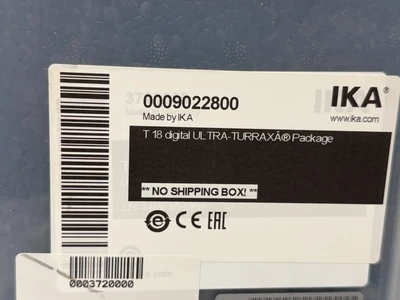 Used IKA 0009022800 / 000L004640 Homogenizers Missouri US | BioLabTek #1366010