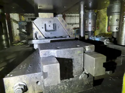 20 TON AIRAM PNEUMATIC 4 POST CUTOFF PRESS: YOBRO #24842