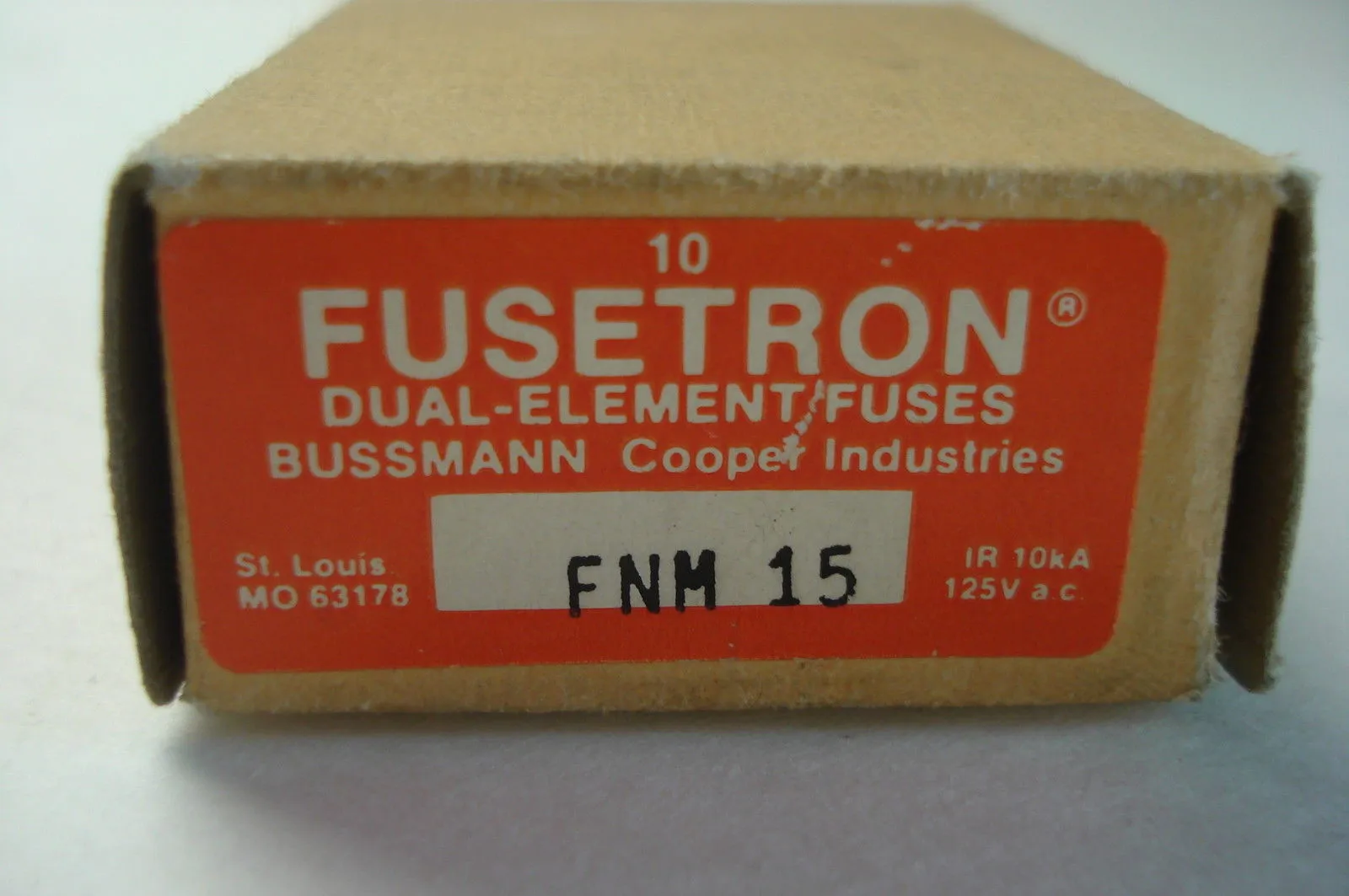 NEW FUSETRON FNM 15 FUSES FNM15 QTY: 7