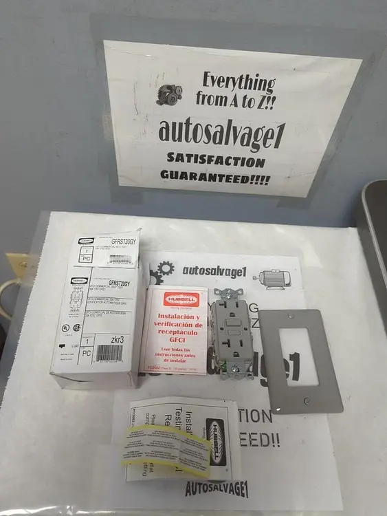 New | in-Stock HUBBELL GFRST20GY Miscellaneous Equipment (Electrical & Power) | Surplus Asset Holdings #1197320
