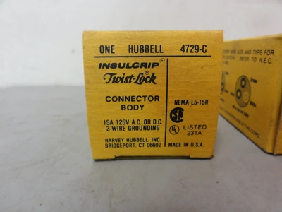 NEW HUBBELL 4729-C