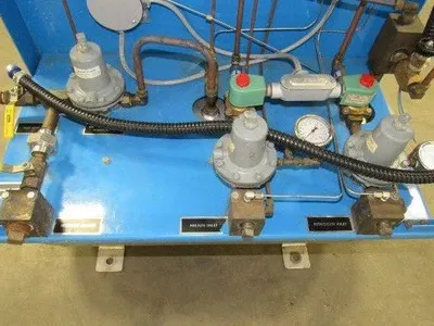 Thermco Model 9925 Helium Nitrogen Gas Mixer 0-750CFM Non Flammable Gas