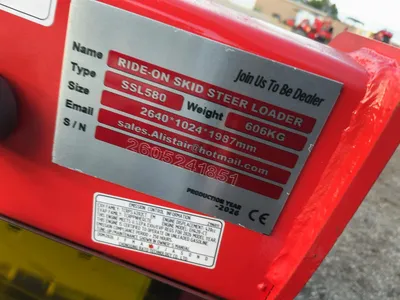 Used 2026 SDLANCH SSL580 Skid Steer Loaders Michigan US | Miedema Asset Management Group #1468659